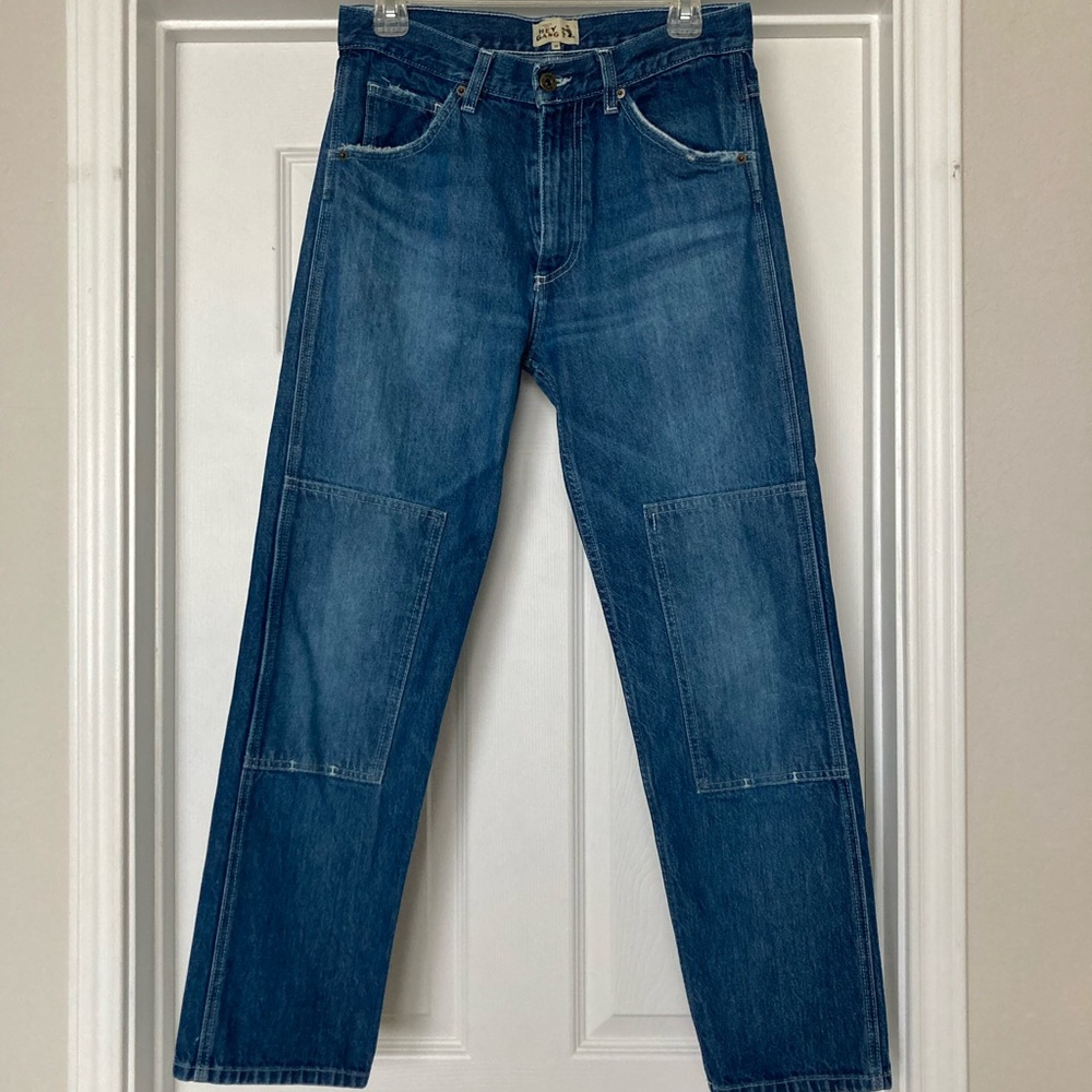 Hey Gang Knee Patch Jean